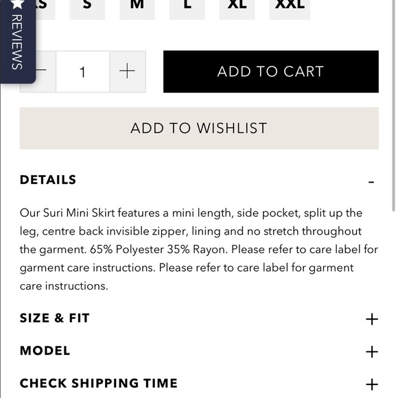 HIGH WAISTED SKIRT - Picture 3 of 3